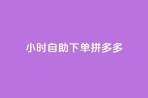 24小时自助下单拼多多,低价卡密货源 - b站低价播放量自助平台 - dy关注点赞任务